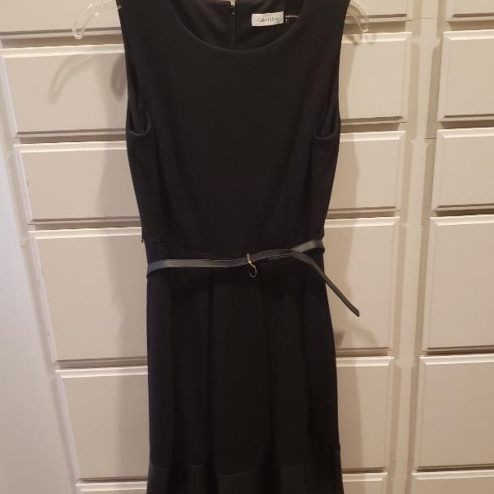 Calvin Klein Black Summer Dress  NEW